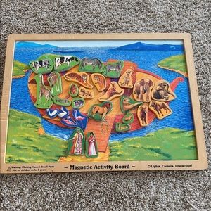 melissa and doug magnetic activity board